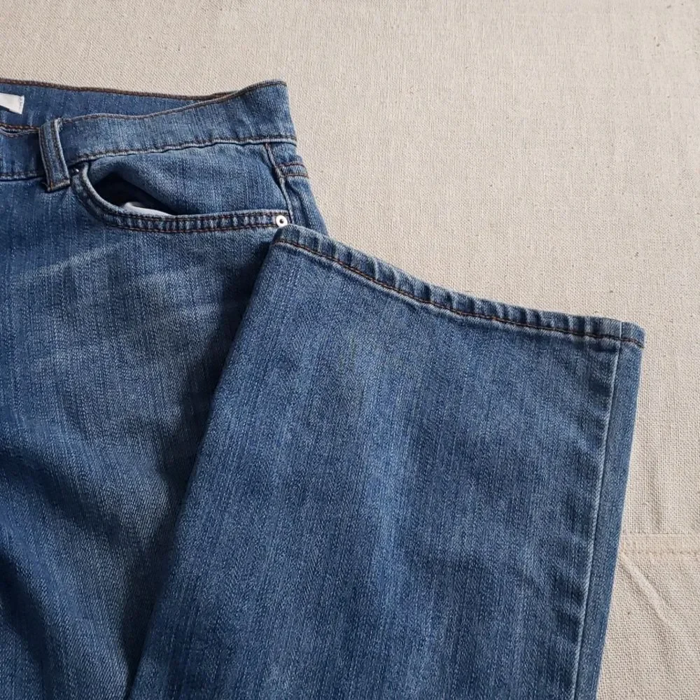 Else Women's Blue Jeans Boot Cut Flare Long Length Western Riding Hippie Boho
